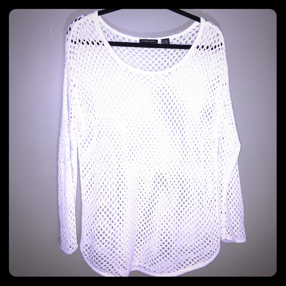 Women’s Long Sleeve Glittering Knit Sweater size L